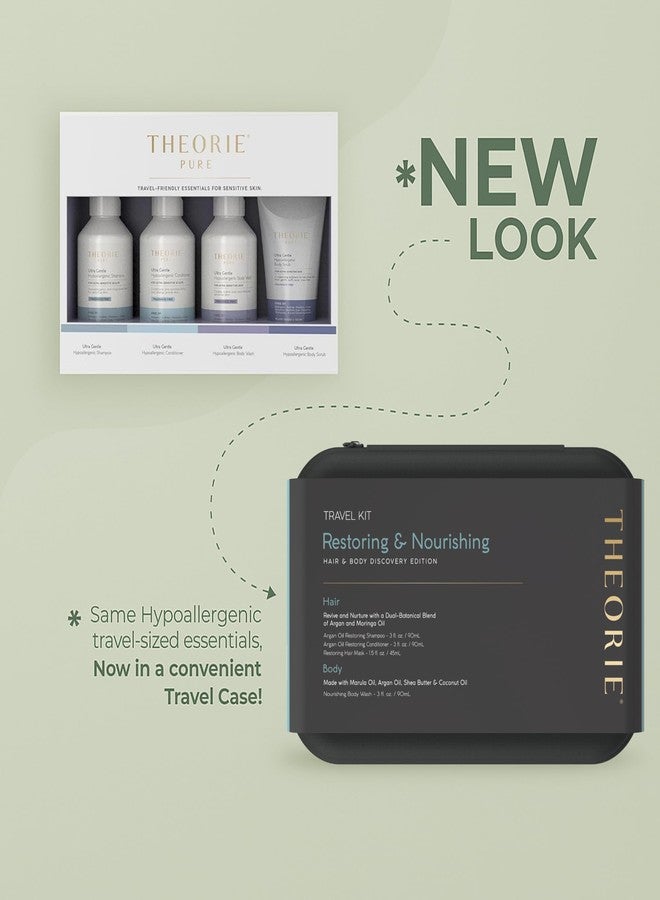 Theorie Restoring & Nourishing Travel Kit – Hydration & Repair for Hair & Skin - Image 4